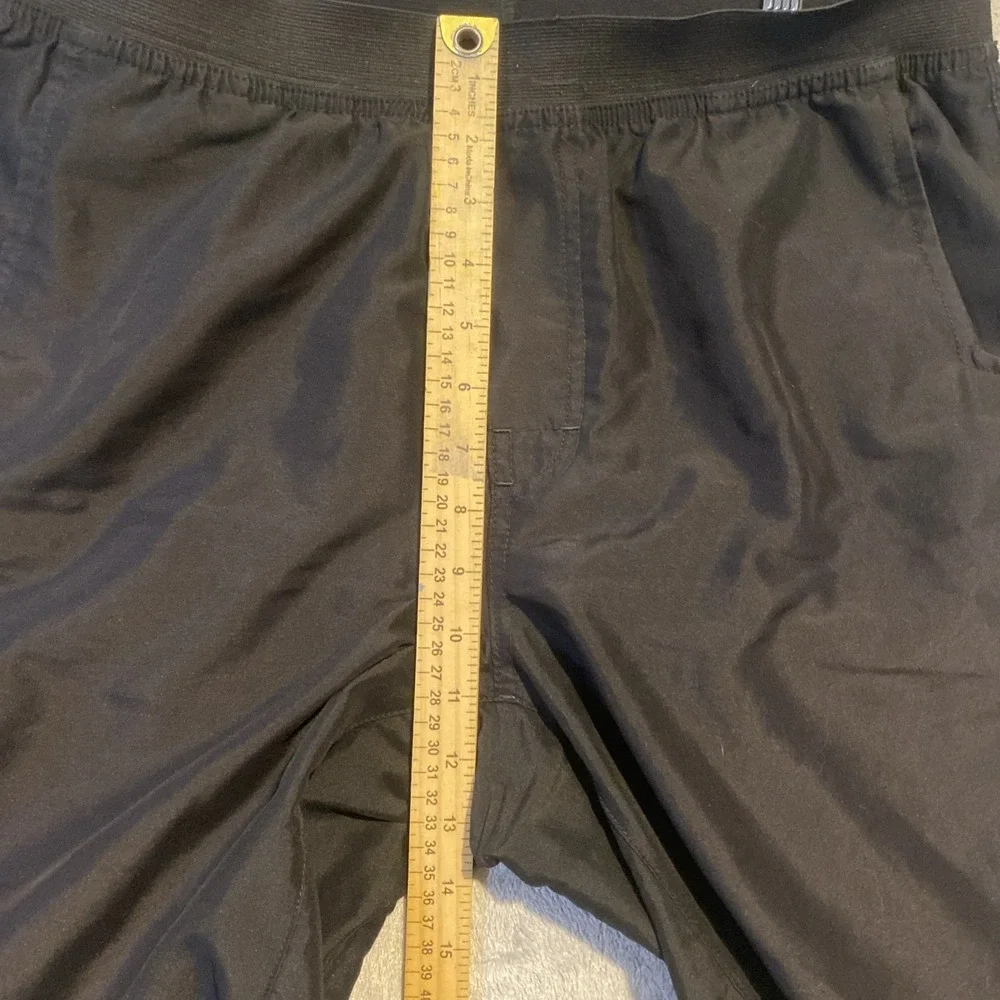 Prana Shorts Mens Sz L Black Mojo Stretch Pull On Pockets‎ Athleisure Gorpcore - Picture 8 of 9